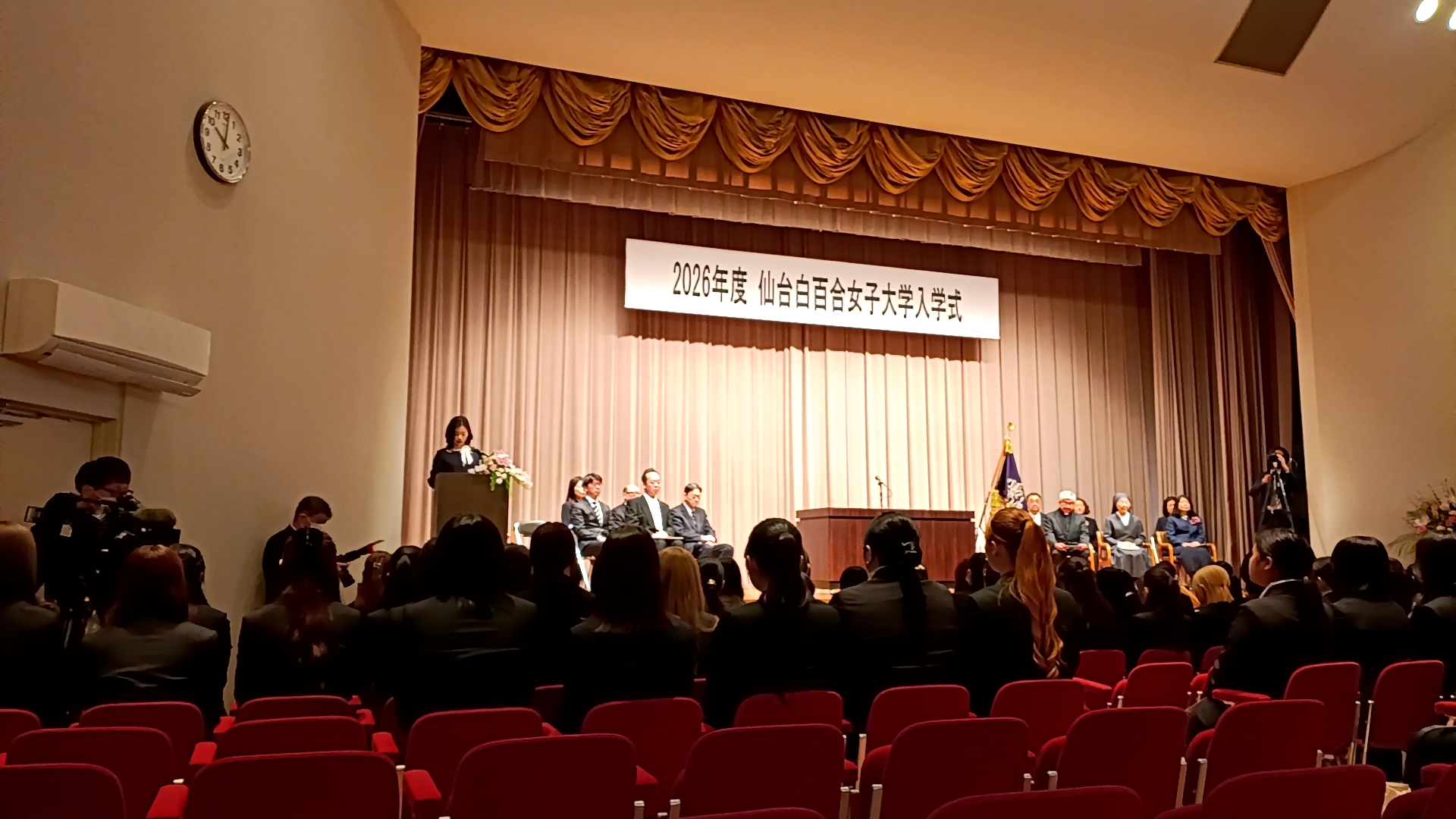 仙台白百合女子大学入学式 の投稿