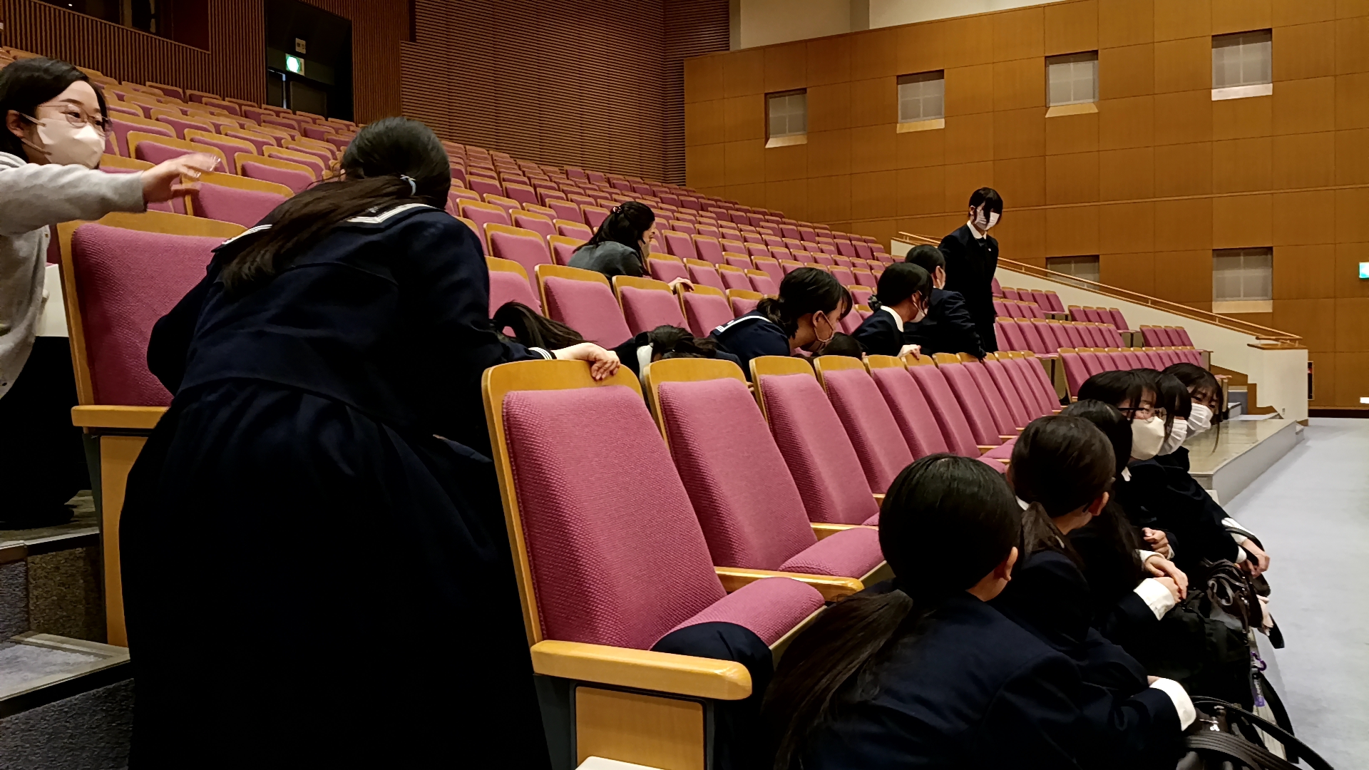 防災非難訓練をしました の投稿
